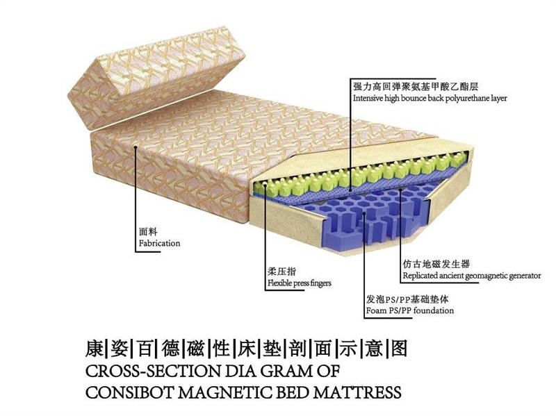 J9九游 AG九游 app康姿百德磁性床垫功效怎么样？科学护脊释放身体的疲惫(图3)