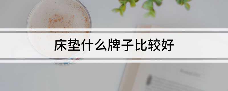 床垫什么牌子比较好(图1)